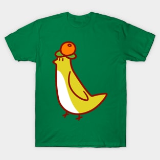 Yellow Orange Bird T-Shirt